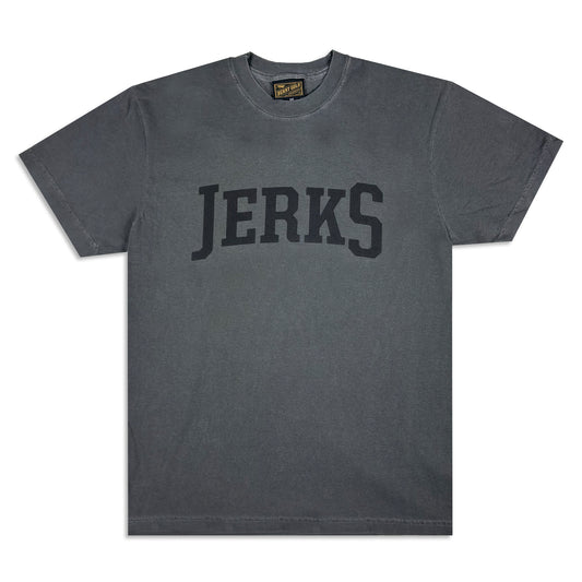 Jerks Villain Tee - Charcoal