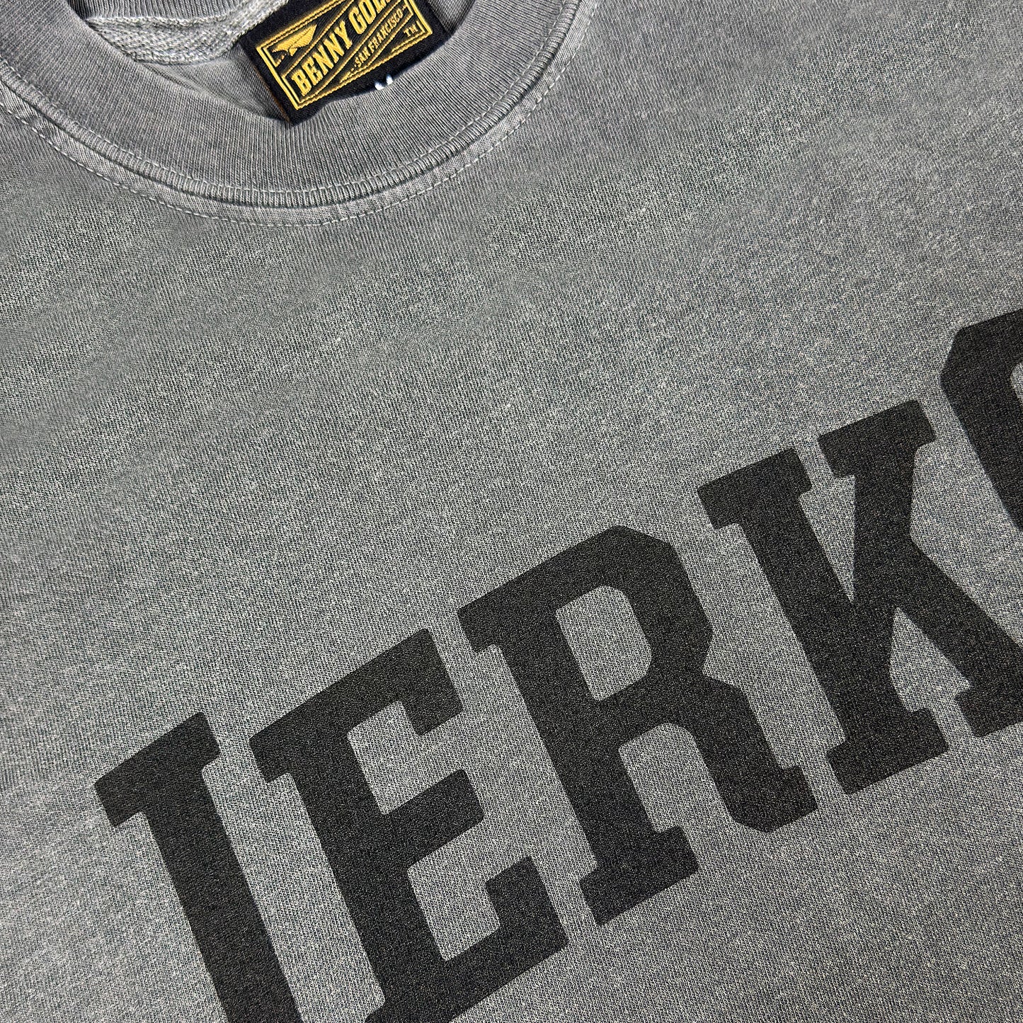 Jerks Villain Tee - Charcoal