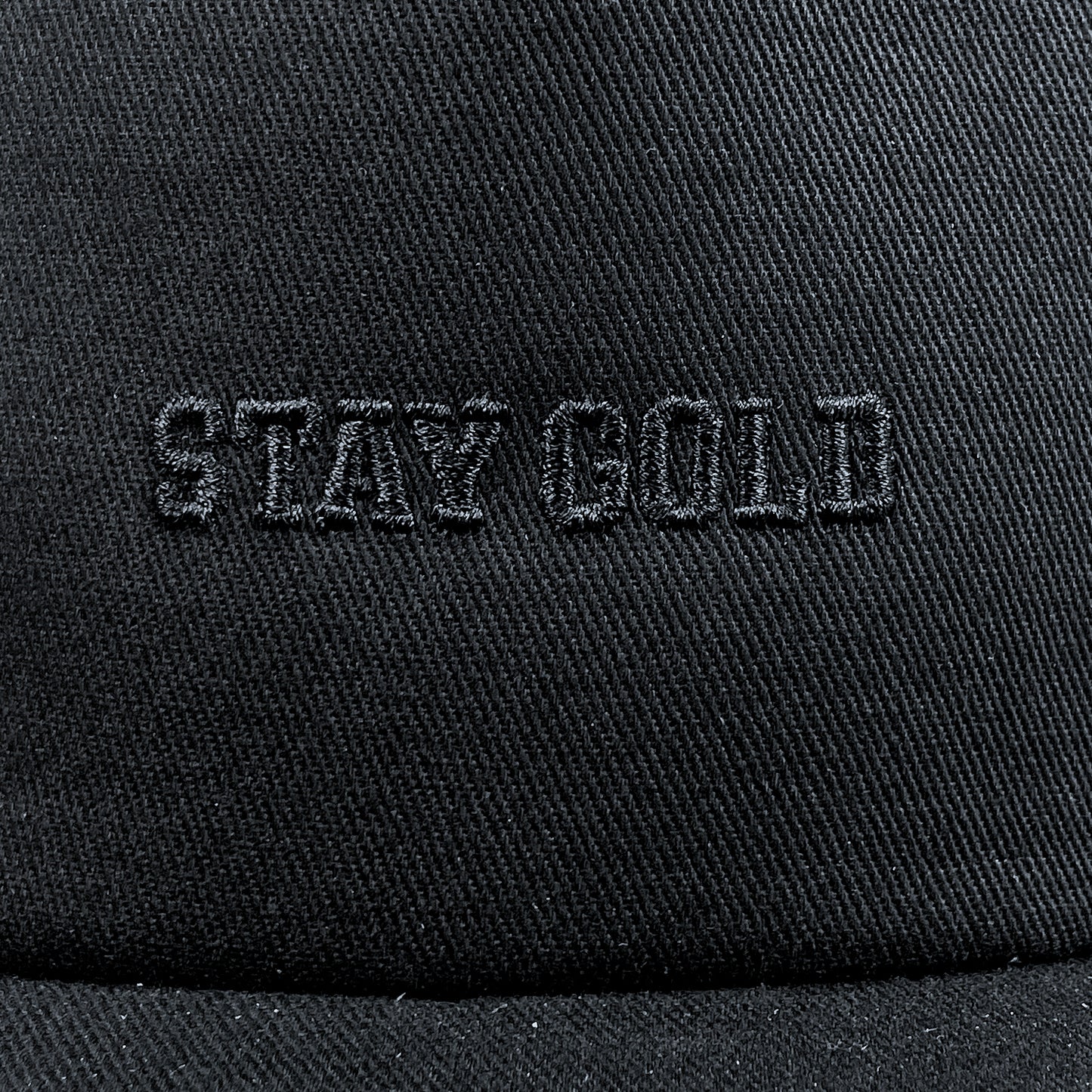 Stay Gold Black Out Hat