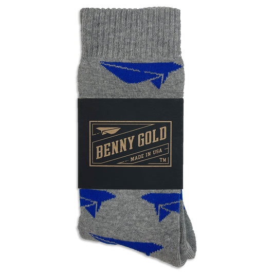 Paper Plane Socks