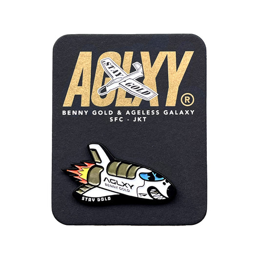 AGXLY Terry Gold Enamel Pin