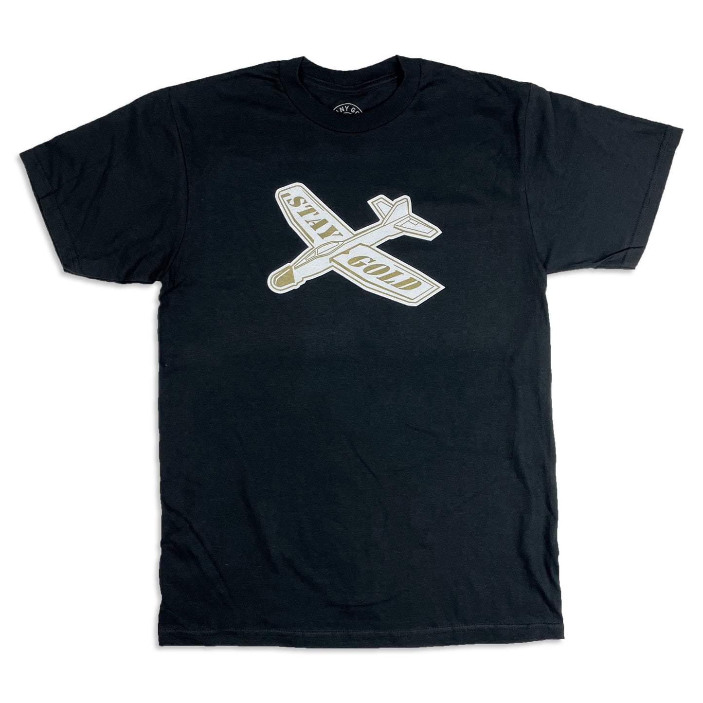 Stay Gold Glider Tee - Black