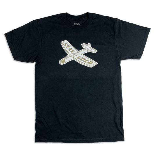 Stay Gold Glider Tee - Black