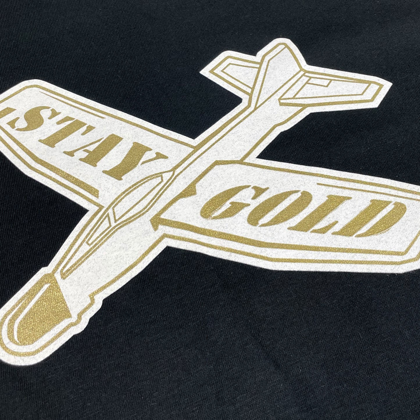 Stay Gold Glider Tee - Black