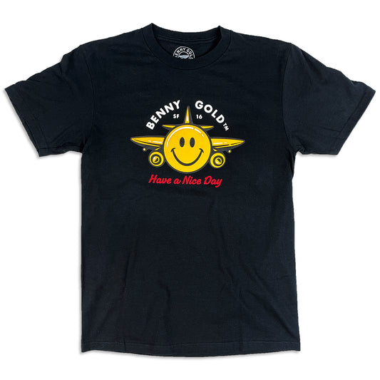 Nice Day T-Shirt - Black