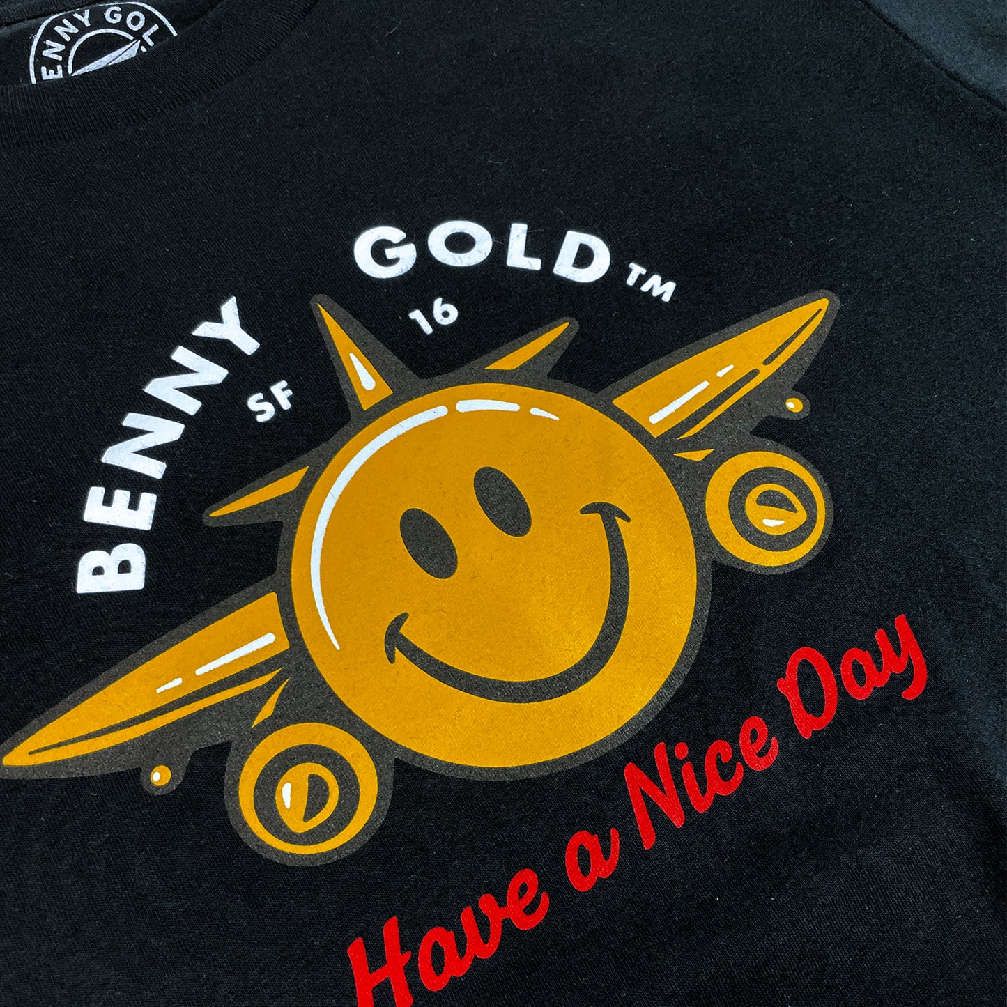 Nice Day T-Shirt - Black