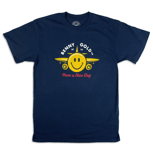 Nice Day T-Shirt - Navy