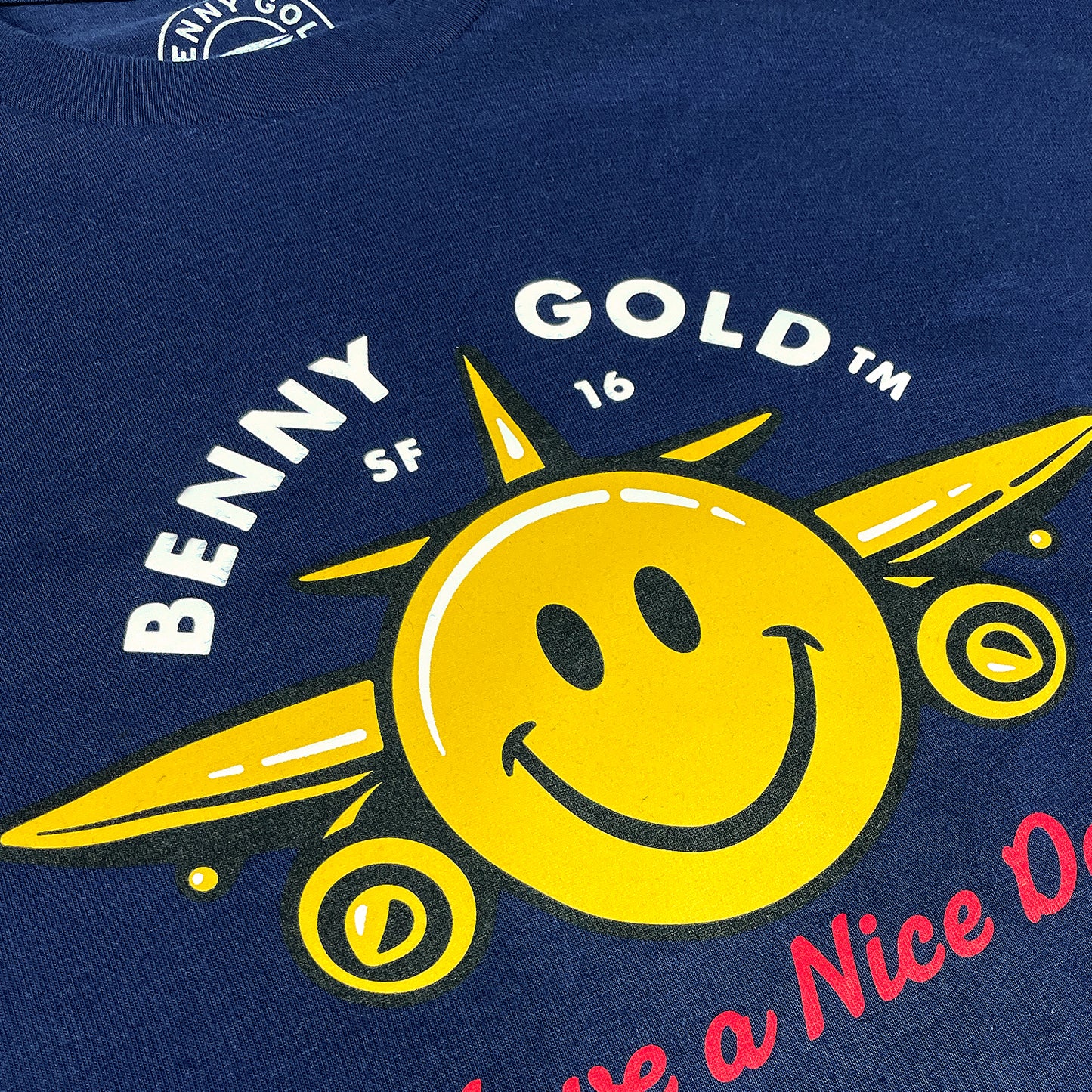 Nice Day T-Shirt - Navy