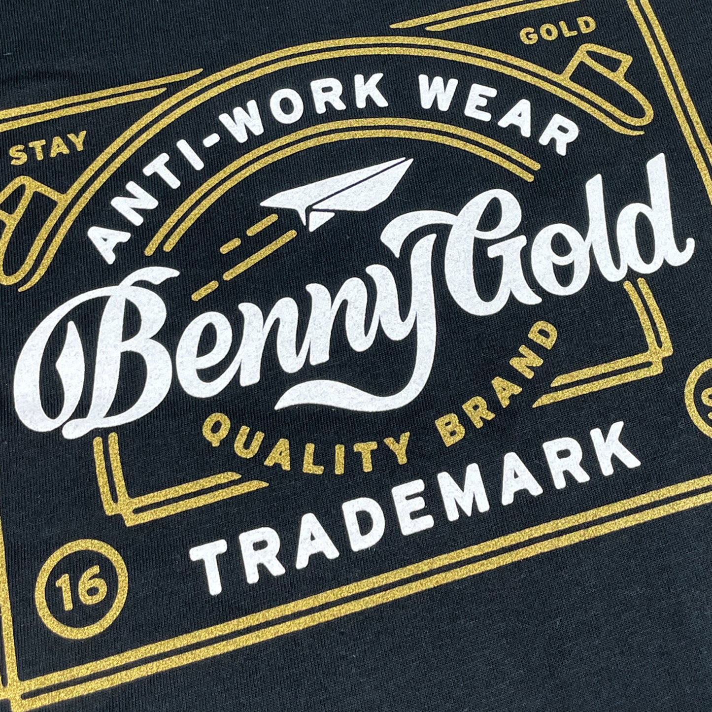Anti-Work Wear Tee - Black