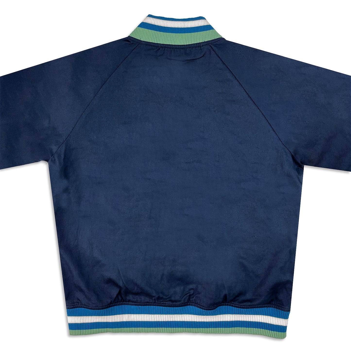 Twill Varsity Jacket with Satin liner and Chenille patch - Blue