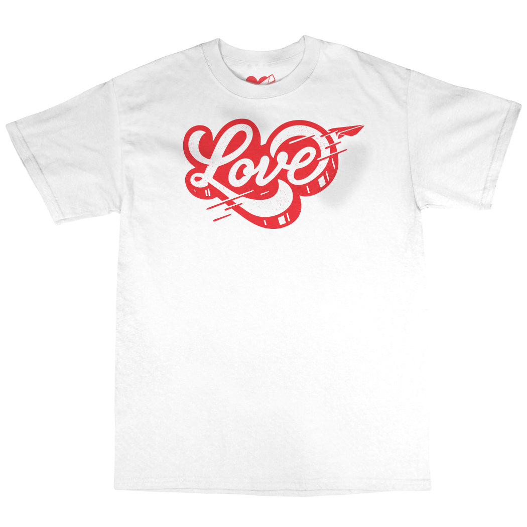 Valentine's Day White T-Shirt – Send Love Pre-Order